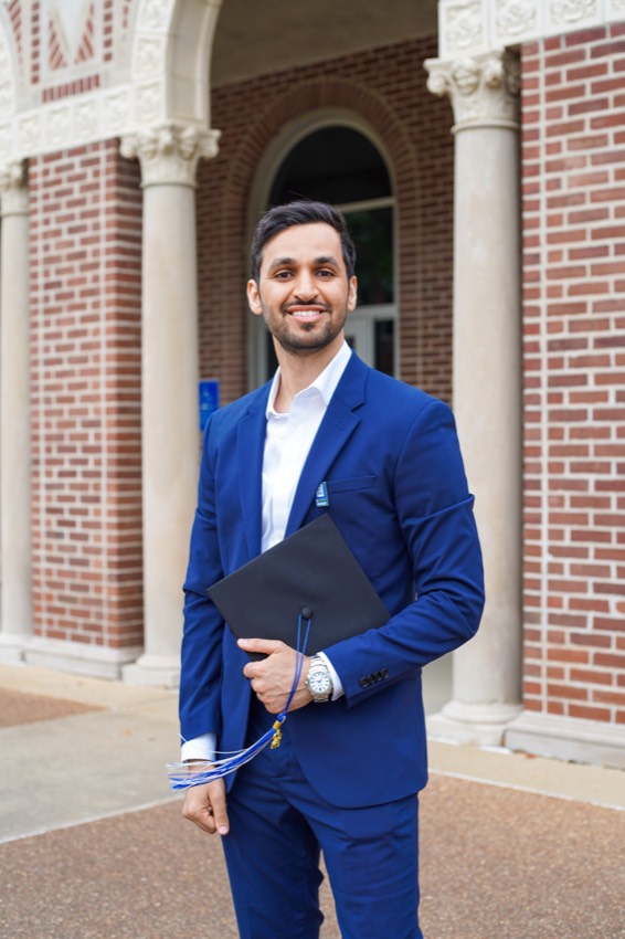 Graduation portrait